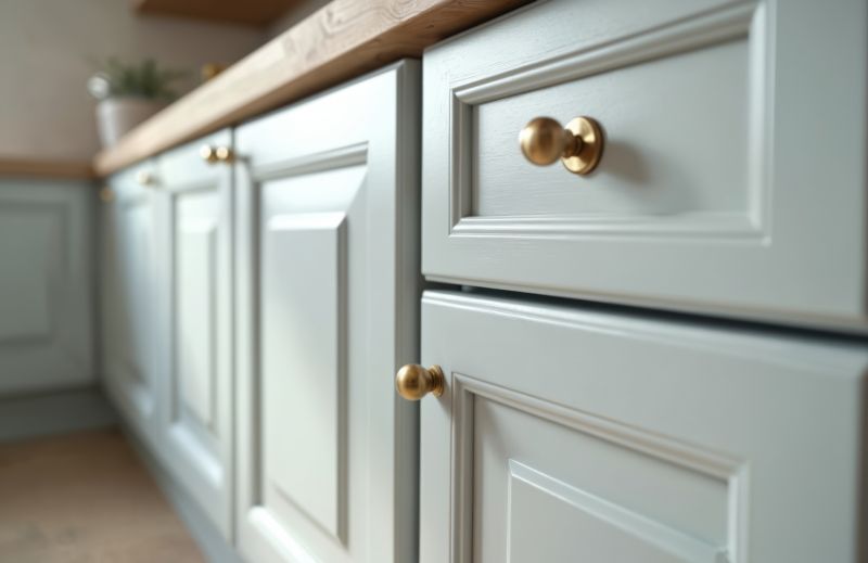 Cherry Cabinet Refacing in Bloomington, IN