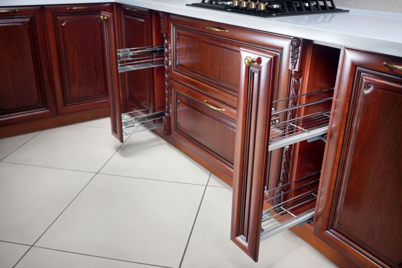 Cherry Cabinet Refacing in Terre Haute, IN