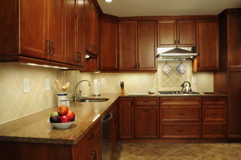 Cherry Cabinet Remodeling in Columbus, OH
